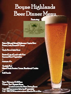 Post image for Boyne Highland/Shorts Beer Dinner