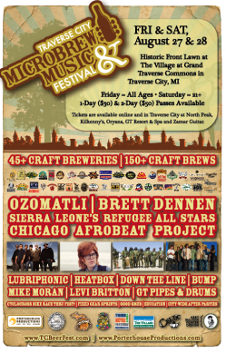 Post image for Traverse City Microbrew & Music Festival