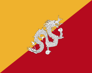 Flag of Bhutan