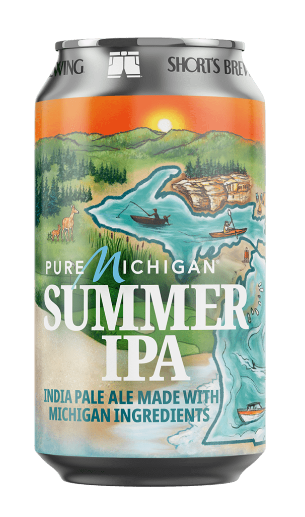 Pure Michigan Summer IPA Short's Brewing Company