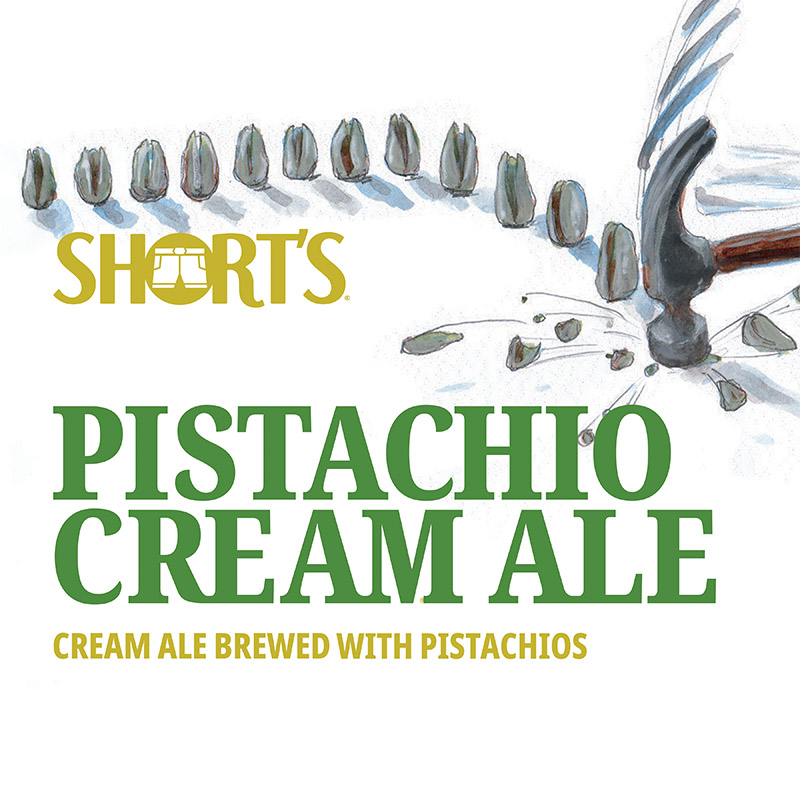 Pistachio Cream Ale Short's Brewing Company