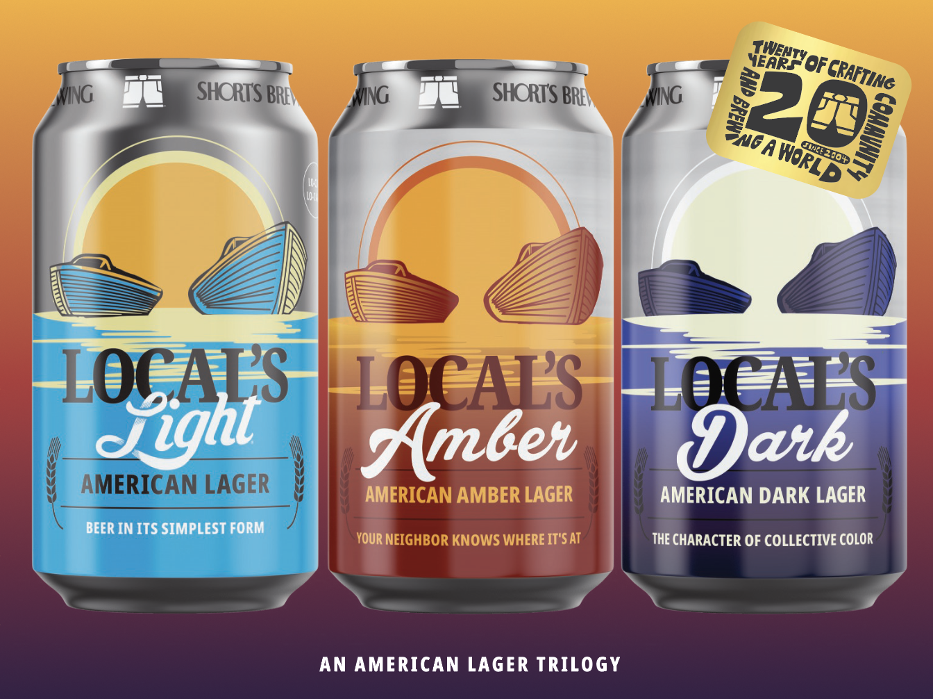 Locals Trilogy Launch Corner Bar, Rockford! Short's Brewing Company